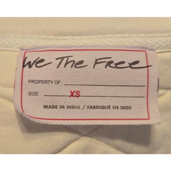 Free People We The Free Loui Cardi Jacket Canary Yellow Lagenlook XS Oversized - Picture 6 of 6